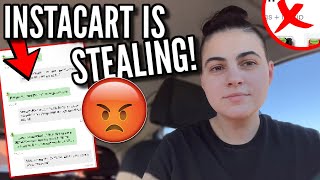 Instacart Is STEALING MONEY FROM SHOPPERS Doing THIS!