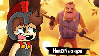 Jugué a HELLO NEIGHBOR 1 por PRIMERA VEZ... 😈 ACTO 1 INVICTOR