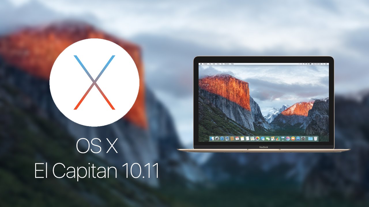 Update mac os x 10 6 8 to el capitan