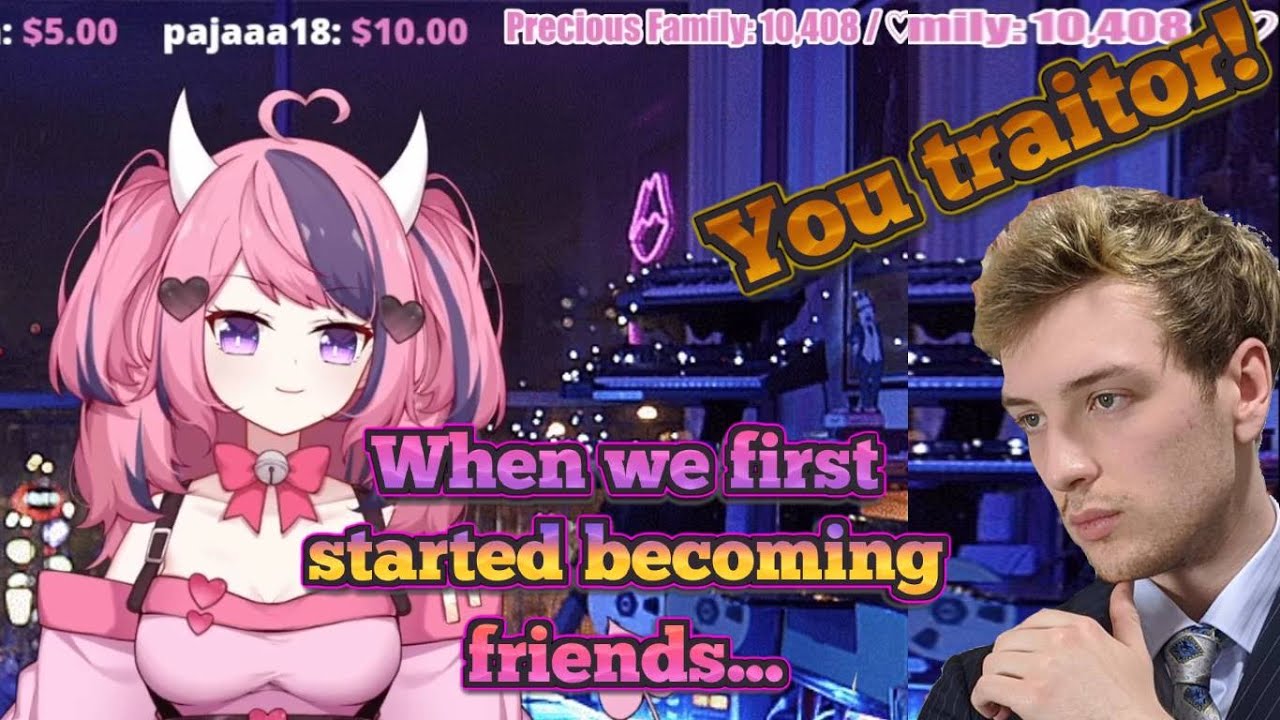 Ironmouse talks about her history with Connor