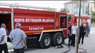 Ömeranli Mahallesinde Yangın