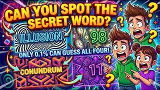 👀 Only Geniuses Can Read These Hidden Words & Numbers! | Joyful Juniors Tv
