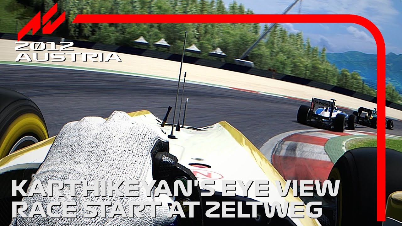 Narain Karthikeyan's Eye-View at the Red Bull Ring! | 2012 Austrian Grand Prix? | #assettocorsa