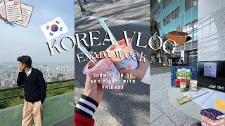 Неделя Промежуточные Экзаменов Корее | Подача на корейское удостверение ARC |Пикник с друзьями KOREA
