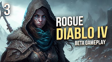 Diablo 4 Rogue Beta Gameplay - Leveling & Questing in Act 1 - Part 3