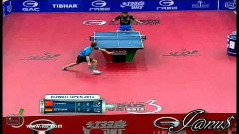 2013 Kuwait Open (ms-qf) STEGER Bastian - ZHANG Jike [Full Match/Short Form]