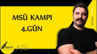 MSÜ KAMPI | 4.GÜN | Sözcük Türleri | RÜŞTÜ HOCA