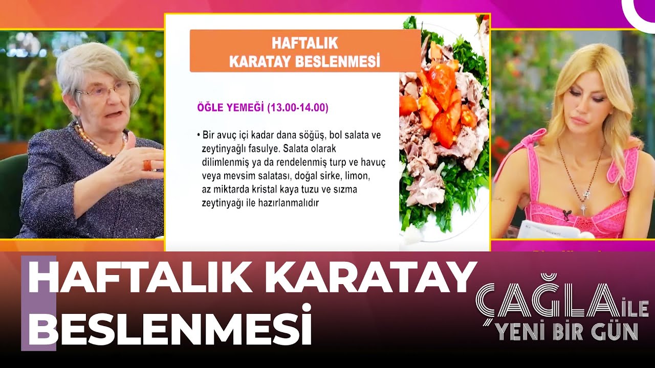 Karatay Beslenmesi Nasıl Olmalı? - Çağla ile Yeni Bir Gün 819.Bölüm