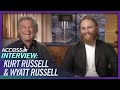 Kurt and Wyatt Russell reflect on their family legacy of pursuing pro  sports before acting