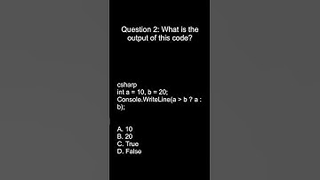.NET Programming Interview Question #2 | C# MCQ for Practice