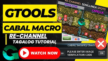 💯 NEW | Rechannel Macro | GTools FREE CABAL MACRO ALT-TAB