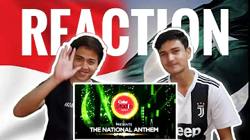 Indonesian reaction on Pakistan National Anthem |IN URDU| coke studio