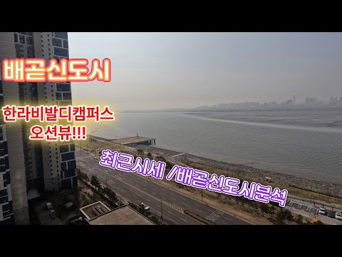 시흥배곧신도시한라비발디캠퍼스1차아파트시세및단지소개[배곧신도시호재]