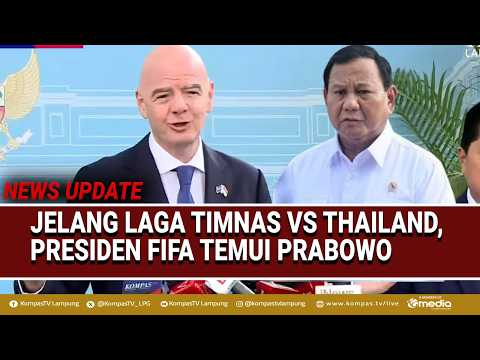 Ahead of the Indonesia vs. Thailand National Team Match, FIFA President Meets President Prabowo