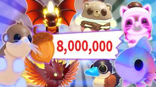 8 MILLION Acorn Shopping Spree! | Adopt Me Summer Camp Roblox | Riivv3r