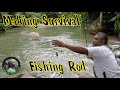 Making survival fishing rod