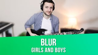 BLUR GIRLS AND BOYS | How to play | Guitar Cover