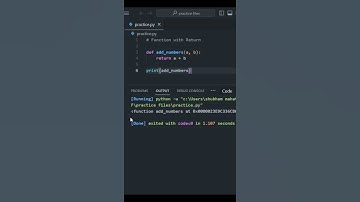 Function With Return | #python #pythonprogramming #code #coding #learnpython #pythonforbeginners