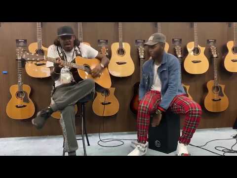 Eric Gales captured by LaDonna Gales at NAMM 2019 ROUND TWO
