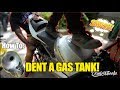 Stunt Tips : Denting A Gas Tank For Tricks!