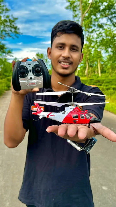 POCO DIVO Coast Guard Rescue Helicopter RC Flight Infrared 3CH Gyro Marine Aircraft Model S111G