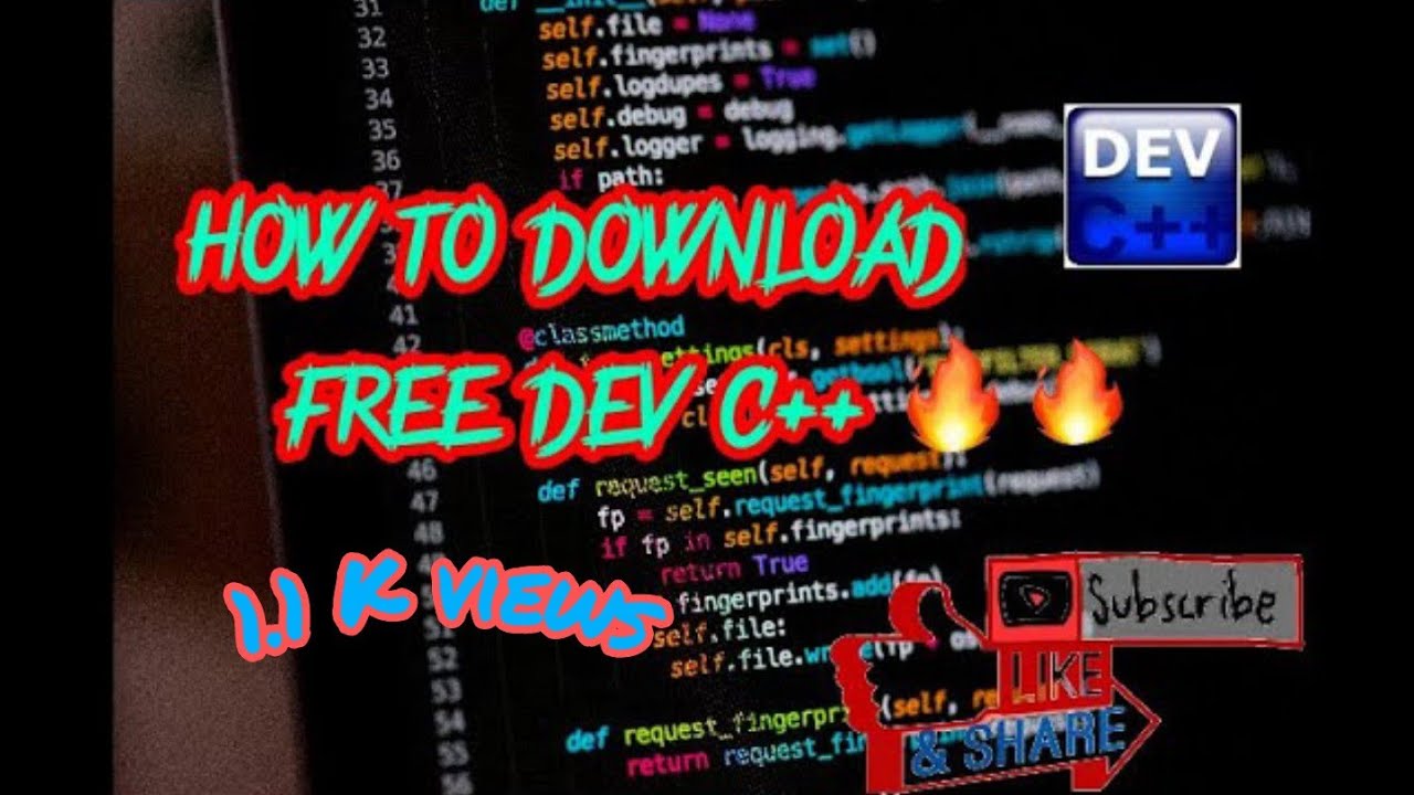 dev c++ free download  Update New  how to download DEV C++ FREE for programing language c++ 2021 in laptop ||DEV C ++ free download