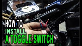 How To Replace A Honda Shadow Key Switch With A Toggle - The SIMPLE way!