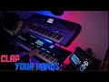 Roland E-80 & Yamaha Genos - "Clap Your hands" - music by Stefan Langolf