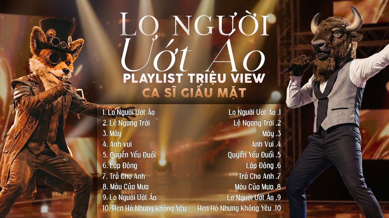 Lo Người Ướt Áo x Lệ Ngang Trời | BXH Ca Sĩ Mặt Nạ Cover Không Thể Bỏ Lỡ