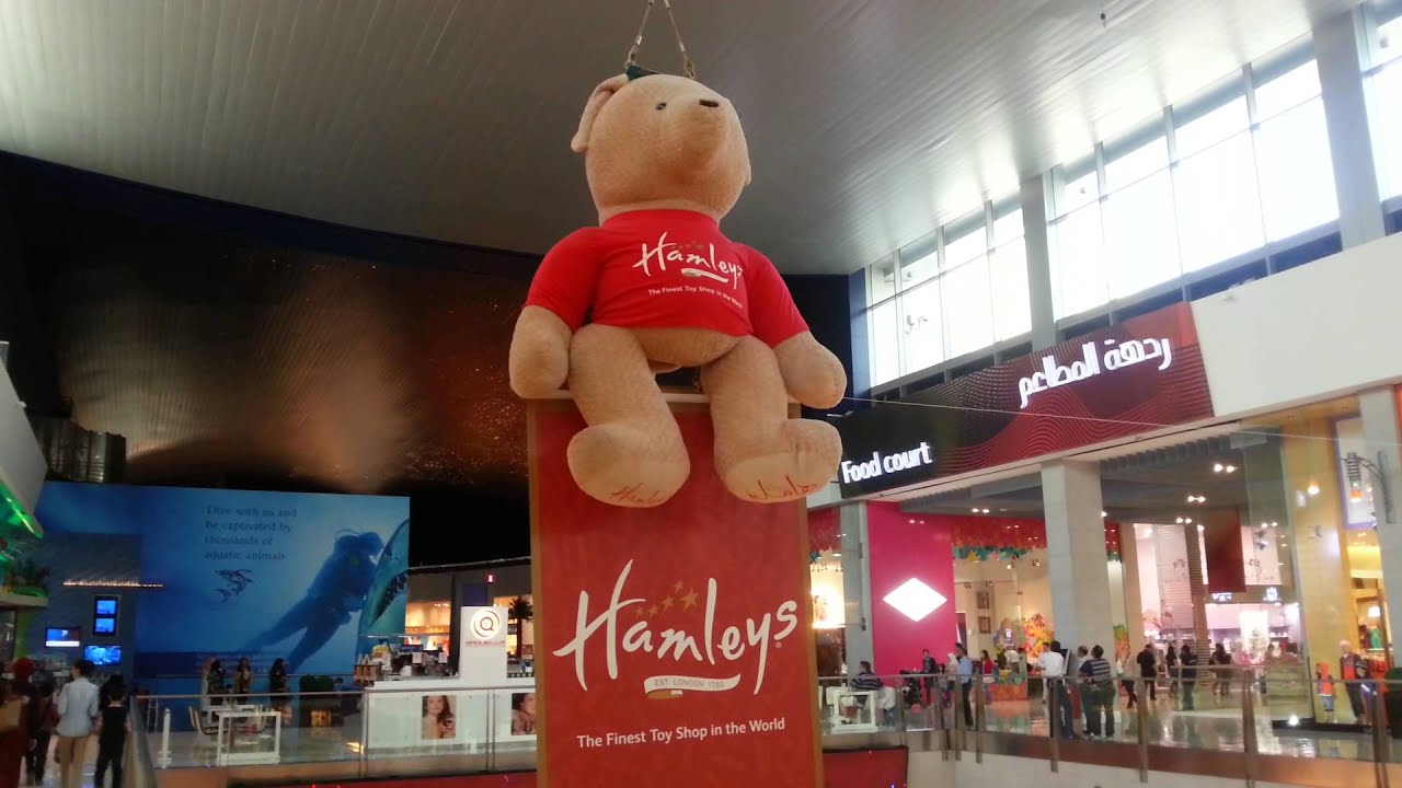 Hamleys Teddy Bears at Dubai Mall YouTube