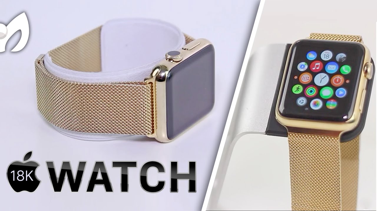 Apple Watch "Edition" por $399 (Baño de Oro 18K) -