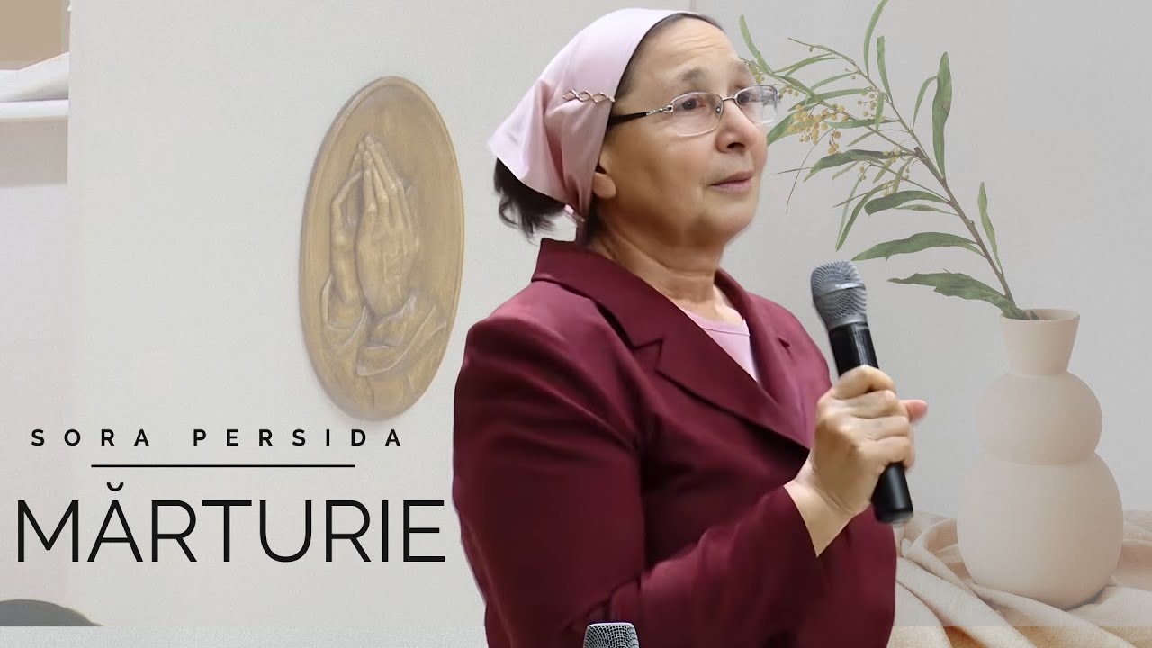 MARTURIE SORA PERSIDA - DUMNEZEUL MINUNILOR - 4 VINDECARI ÎN 2 ANI