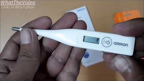 Change Thermometer between C and F (Degrees Centigrade/Fahrenheit units). Omron & other digital