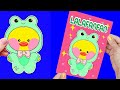 🦆 Paperdiy 🦆 Lalafanfan duckling Paper 🤩 DIY Book ASMR 종이놀이 북 소개