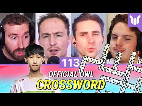 Can we complete the OWL CROSSWORD puzzle!? — Plat Chat Ep. 113