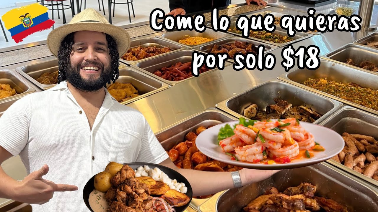 COME TODO LO QUE PUEDAS POR SOLO $18🤤/ Buffet Rancho Elicio al sur de Quito🇪🇨