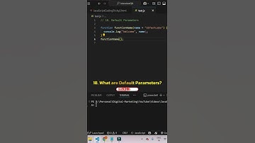 JavaScript Default Parameters EXPOSED in 60 Seconds