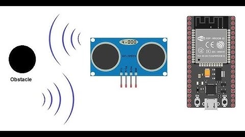 Obstacle detection system based on HC-SR04 sensor and ESP32