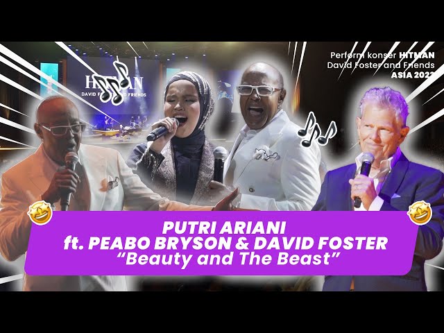 Putri Ariani ft  Peabo Bryson  - Beauty and the Beast (David Foster n Friends in Asia 2023) class=