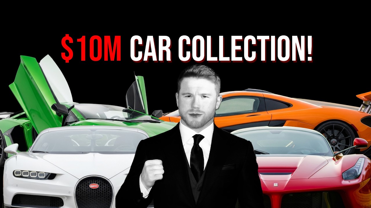 Inside Canelo Álvarez’s Insane $10M Car Collection!