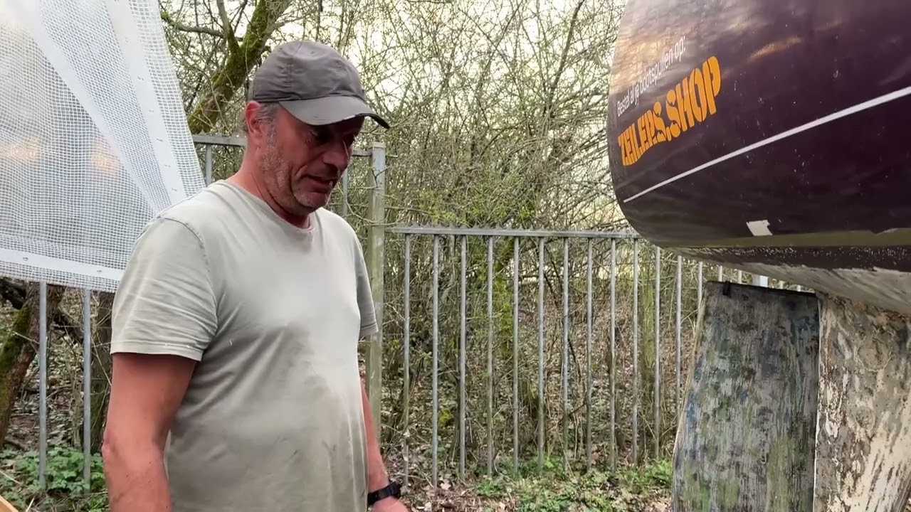 6.  Sailing Pomm: de ballast in de kiel vervangen