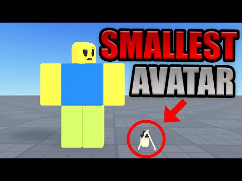 How To Make the SMALLEST FREE ROBLOX AVATAR 😍😱 