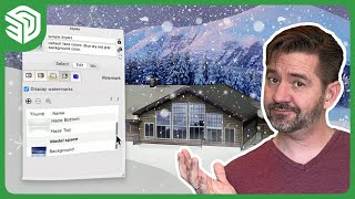 Make Your SketchUp Models POP by Layering Watermarks