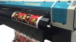 Flex Banner Printing Machine Eco Solvent Printer with 2 Dx5 Head 3 2m Banner with High Resolution in