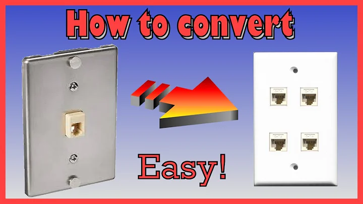 How to reuse a telephone line as an ethernet jack!