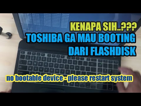 Video: Bagaimana cara memperbaiki tidak ada perangkat yang dapat di-boot Toshiba?