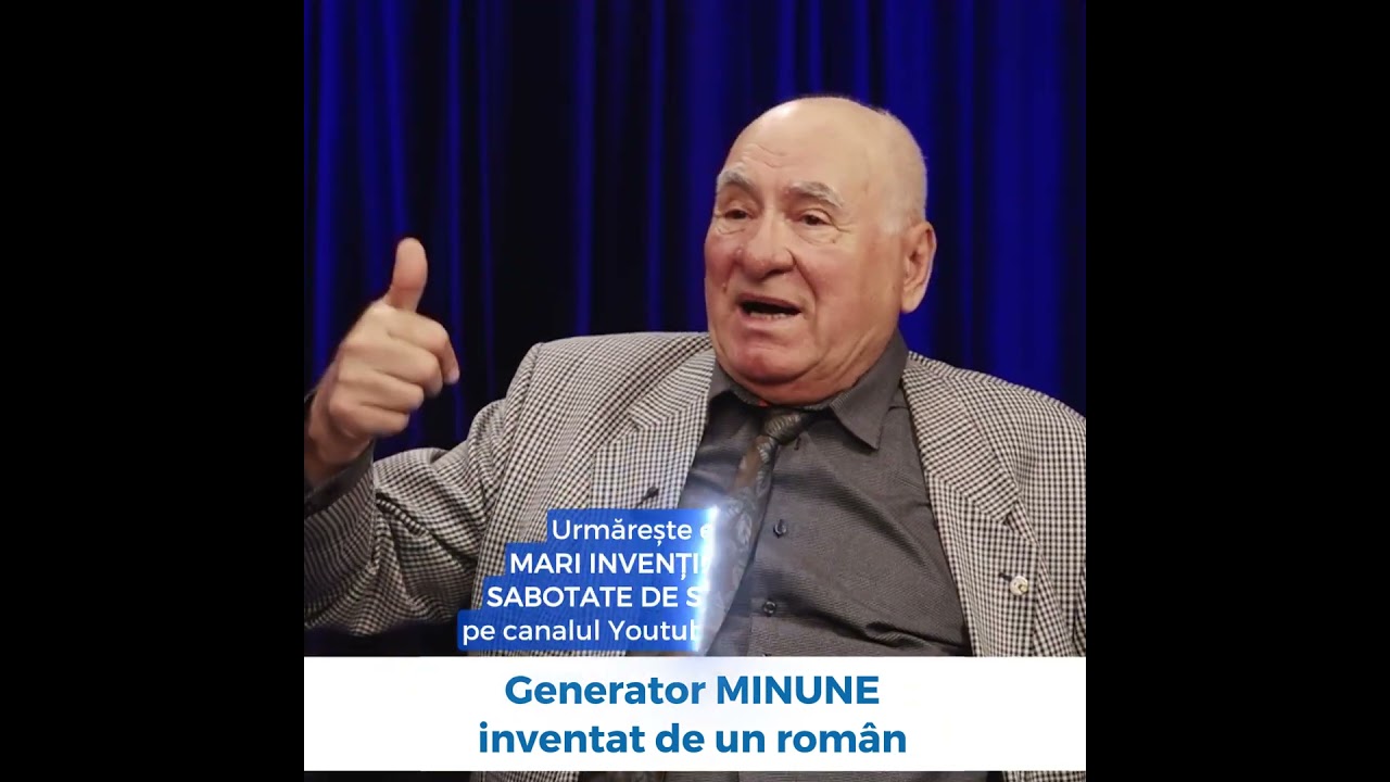 Generator MINUNE inventat de un român 