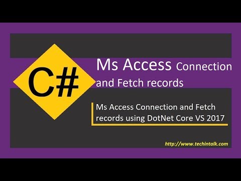 Ms Access Connection