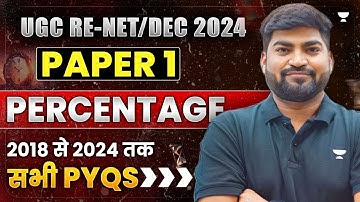 UGC Re-Net/Dec 2024 Paper 1 Percentage | UGC NET Paper 1 Percentage by Rajat Kumar