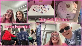 Taylor Swift DIY Projects + Envision Casino Night | VLOG 1044